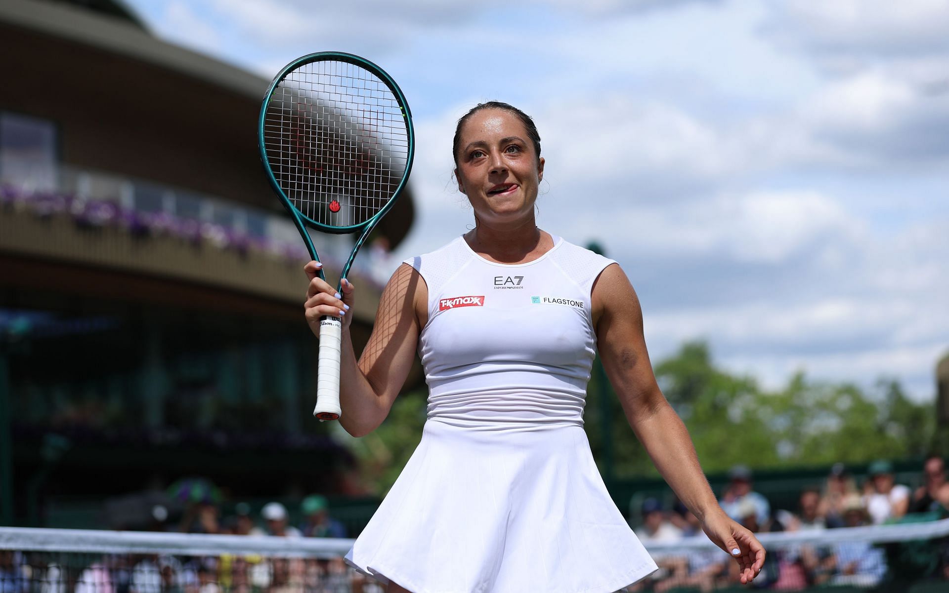 Katie Volynets bested Elisabetta Cocciaretto. (Source: Getty)